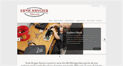 Desktop Screenshot of erniekrygierservice.com